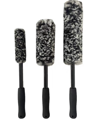 GST THE BIG THREE WHEEL SCRUBBER RIM BRUSH SET