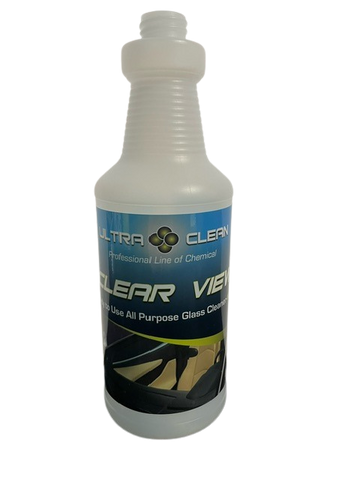 ULTRA CLEAN CLEAR VIEW SPRAY BOTTLE 32OZ
