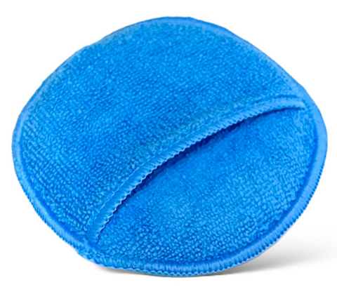 GST 5" ROUND MICROFIBER WAX APPLICATOR W/FINGER POCKET