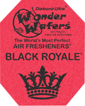 WONDER WAFERS BLACK ROYALE AIR FRESHENER 10PK