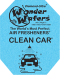 WONDER WAFERS CLEAN CAR AIR FRESHENERS 10PK