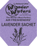 WONDER WAFERS LAVENDER SACHET AIR FRESHENER 10PK