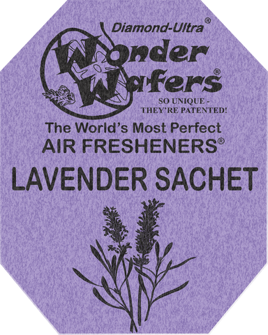 WONDER WAFERS LAVENDER SACHET AIR FRESHENER 10PK