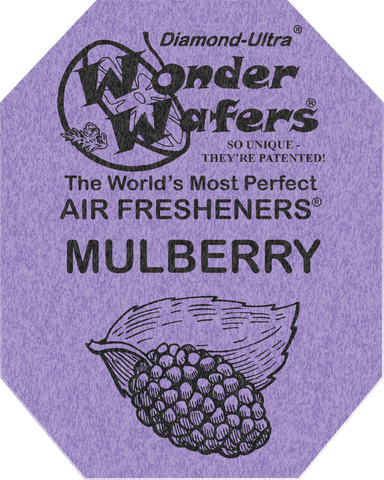 WONDER WAFERS MULBERRY AIR FRESHENERS 10PK.