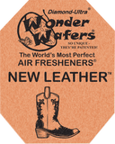WONDER WAFERS NEW LEATHER AIR FRESHENERS 10PK