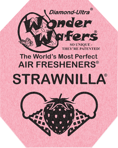 WONDER WAFERS STRAWNILLA AIR FRESHENER 10PK.