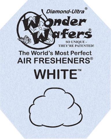 WONDER WAFERS WHITE AIR FRESHENERS 10PK.