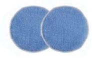 Wax Applicator Microfiber Pad, 4-1/2in L x 3-1/2in W, Blue, S.M. Arnold  86-788