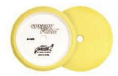SM ARNOLD 50PPI BUFFING YELLOW FOAM FEATURES DISHED-IN LOOP BACK 9"