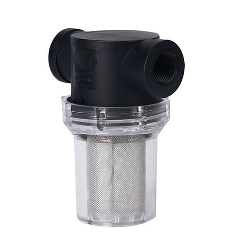 1/2 CLEAR STRAINER FILTER