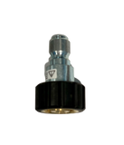 NILFISK COUPLER, 3/8 MALE PLUG QC X M22 FEMALE