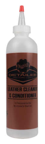 Meguiar's Leather Cleaner & Conditioner Bottle, 12 oz.
