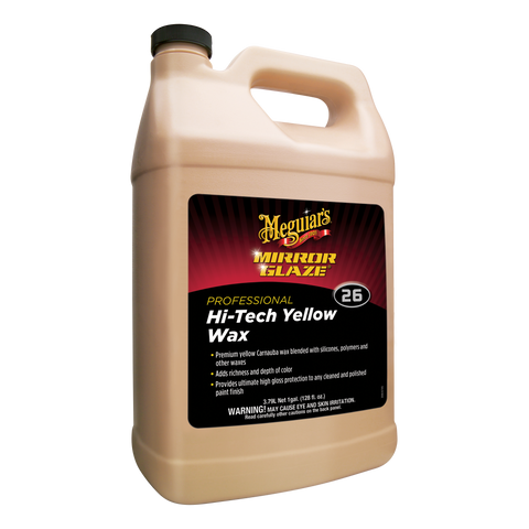 MEGUIAR'S MIRROR GLAZE HI-TECH YELLOW WAX