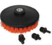 GST 5" ROUND BRUSH WITH 3 DIFFERENT POWER ATTACHMENT MEDIUM BRISTLES